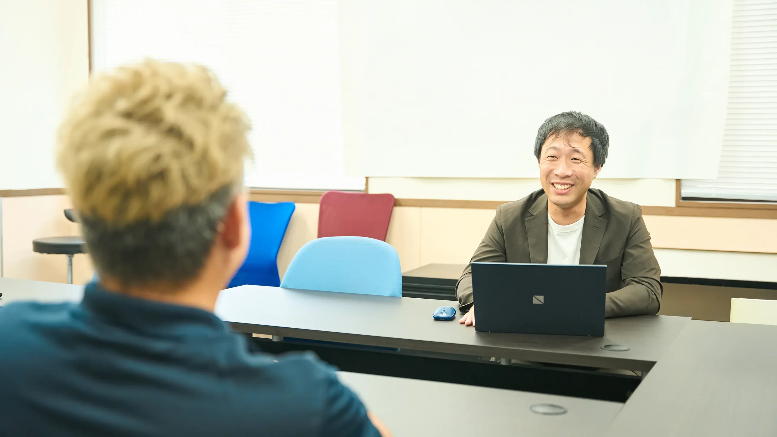 SK Link株式会社との営業支援ミーティング風景