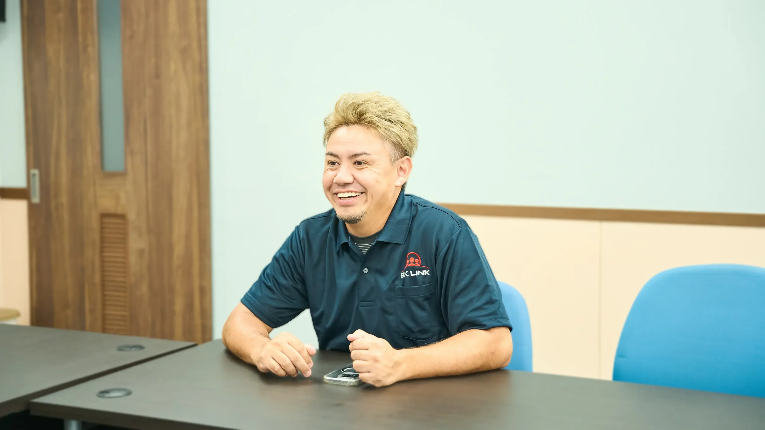 SK Link株式会社との営業支援ミーティング風景